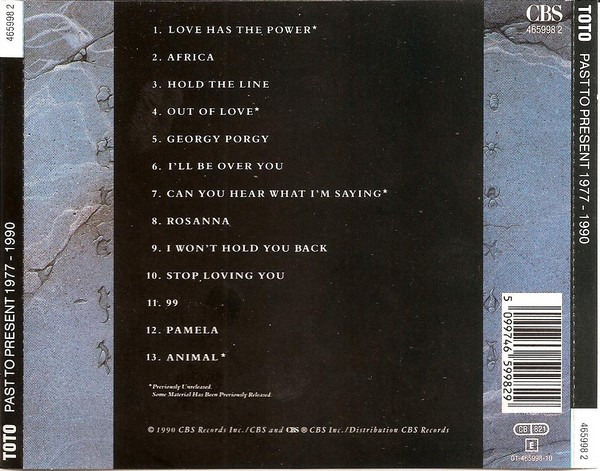 Toto – Past To Present 1977-1990 (CD) [2]