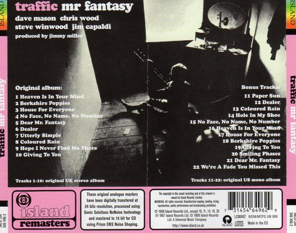 Traffic - Mr. Fantasy, (CD) [2]