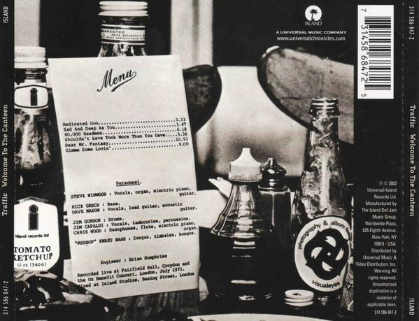 Traffic - Welcome To The Canteen [2]