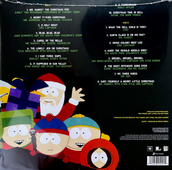 Trey Parker, Matt Stone, The Cast Of South Park – Mr. Hankey's Christmas Classics, (Disc Vinil) [2]