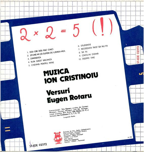 Trio Expres - 2 x 2 = 5, (Disc Vinil) [2]