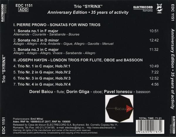 Trio Syrinx - 35 Years Of Activity (Anniversary Edition) [2]