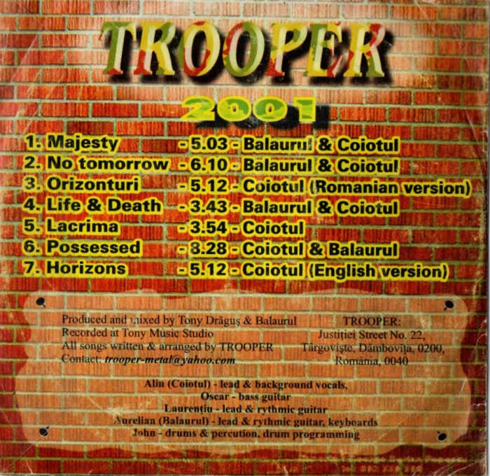 Trooper - 2001 (CD) [2]
