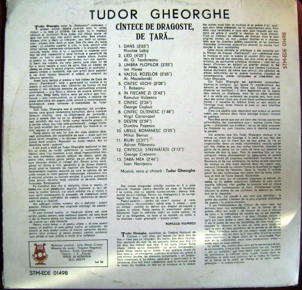 Tudor Gheorghe - Cîntece De Dragoste, De Țară... [2]