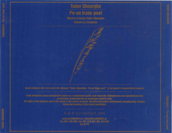Tudor Gheorghe - Pe-un Franc Poet, (CD) [2]