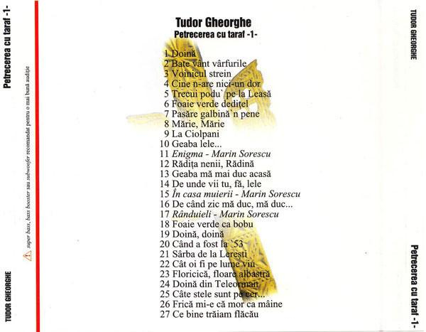 Tudor Gheorghe - Petrecerea Cu Taraf 1, (CD) [2]