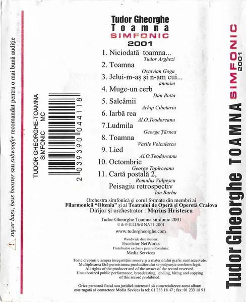 Tudor Gheorghe - Toamna Simfonic, (Casetă Audio) [2]