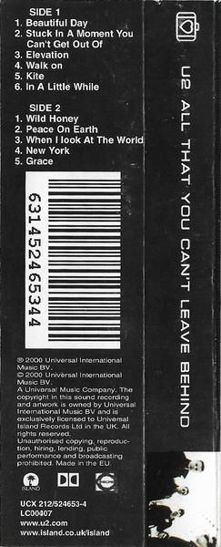 U2 - All That You Can't Leave Behind (Casetă Audio) [2]
