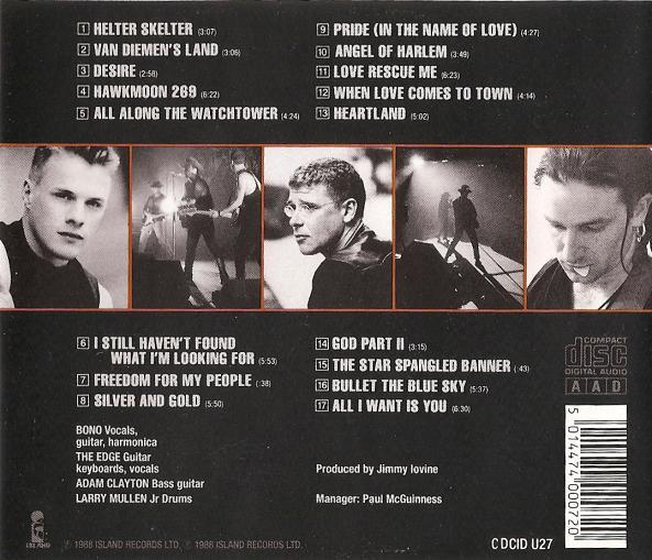 U2 - Rattle And Hum [2]