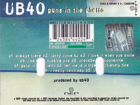 UB40 - Guns In The Ghetto (Caseta Audio) [2]