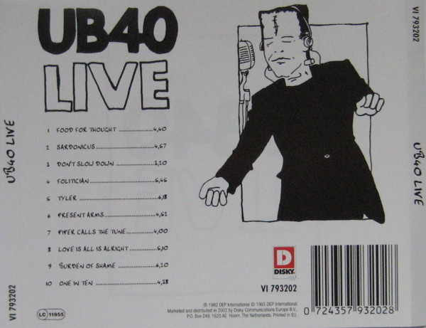 UB40 - Live (CD) [2]