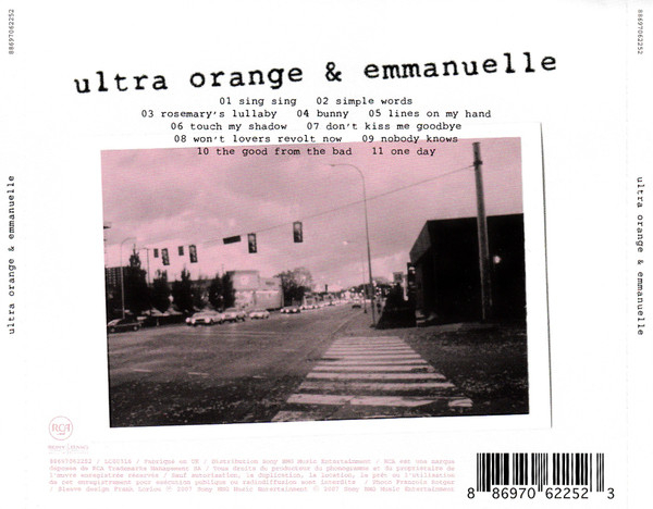 Ultra Orange & Emmanuelle – Ultra Orange & Emmanuelle (CD) [2]