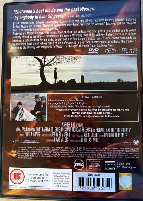 Unforgiven (1992) (DVD) [2]