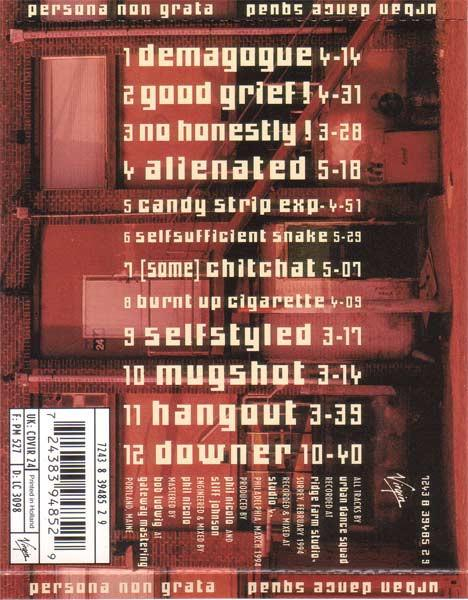 Urban Dance Squad - Persona Non Grata (CD Audio) [2]