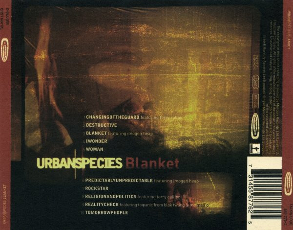 Urban Species – Blanket (CD) [2]