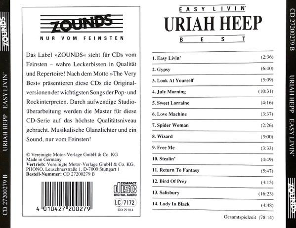 Uriah Heep - Easy Livin' (Best) (CD) [2]