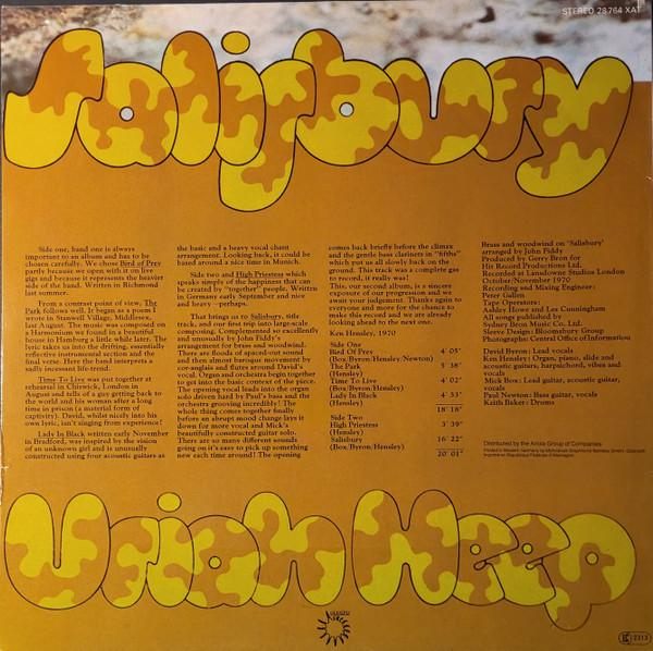 Uriah Heep - Salisbury, (Disc Vinil) [2]