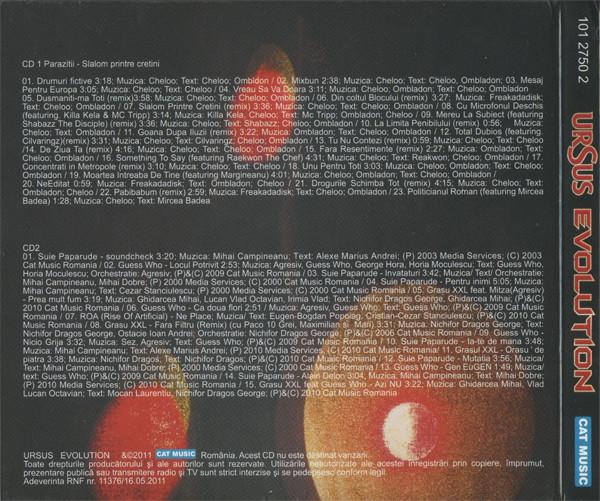 Ursus Evolution (Trăiește Evoluția Muzicii Românești) (CD Audio) [2]