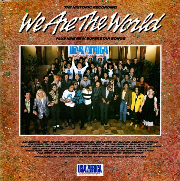 USA FOR AFRICA WE ARE THE WORLD　y188 USA For Africa - We Are The World, (Disc Vinil)
