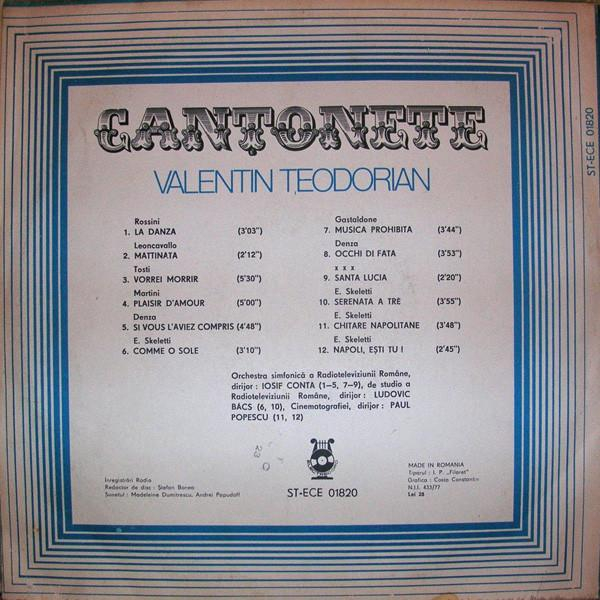 Valentin Teodorian - Canțonete [2]