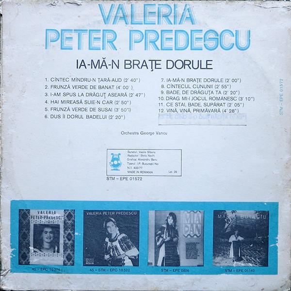 Valeria Peter Predescu - Ia-mă-n Brațe, Dorule [2]