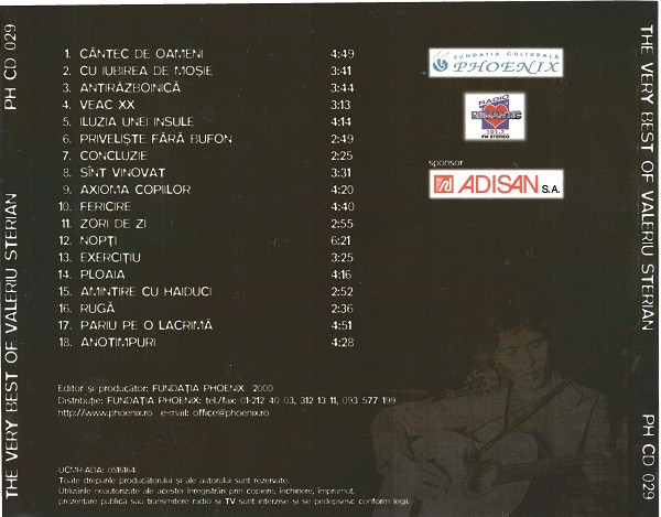 Valeriu Sterian – The Very Best Of (CD) [2]