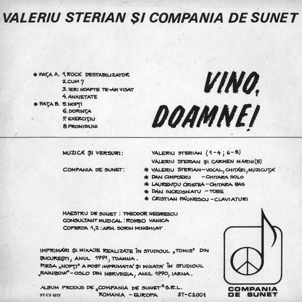 Valeriu Sterian - Vino, Doamne! [2]