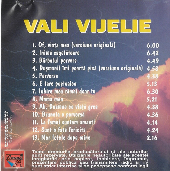 Vali Vijelie – Vali Vijelie (CD) [2]