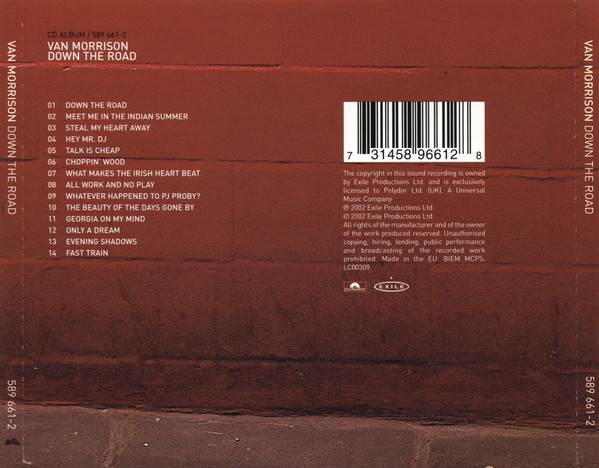 Van Morrison – Down The Road (CD) [2]