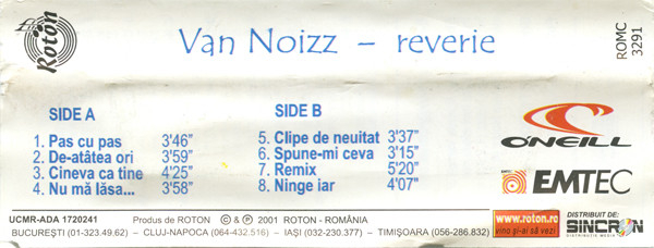 Van Noizz - Reverie (Caseta Audio) [2]