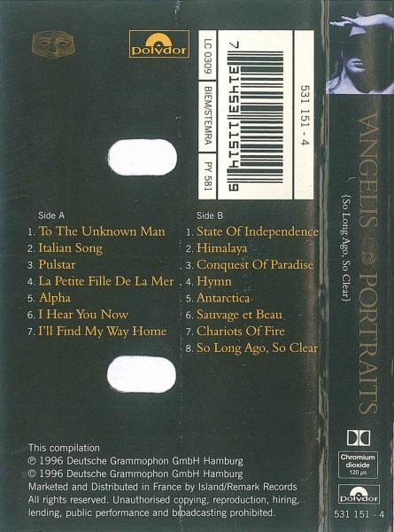 Vangelis - Portraits (So Long Ago, So Clear) (Casetă Audio) [2]