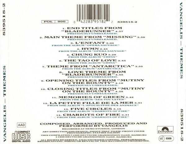 Vangelis - Themes, (CD) [2]