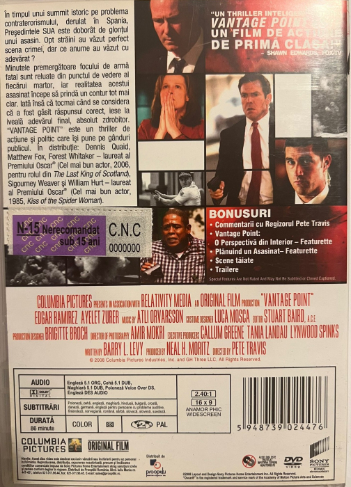 Vantage Point / Fiecare vede altceva (2008) (DVD) [2]