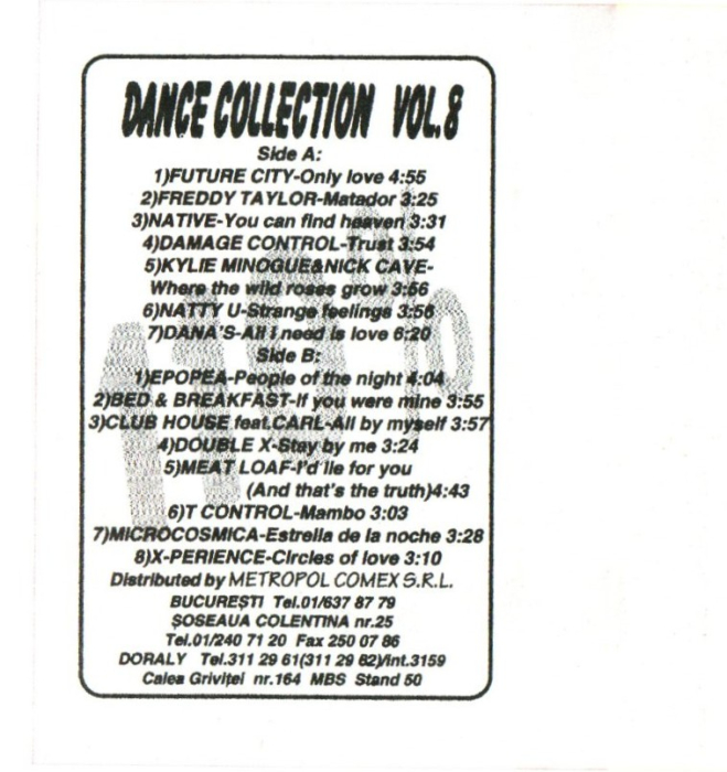 Various - 110% Dance Collection vol. 8 (Casetă Audio) [2]