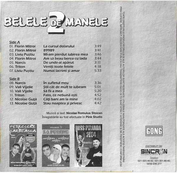 Various – Belele De Manele 2 (CASETA) [2]
