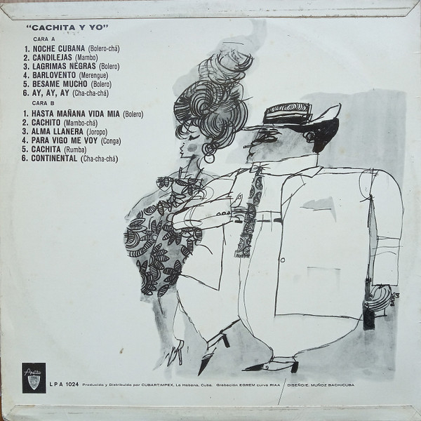 Various – Cachita Y Yo - Instrumental (DISC VINIL) [2]