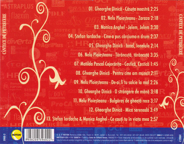 Various – Cântece De Petrecere (CD) [2]