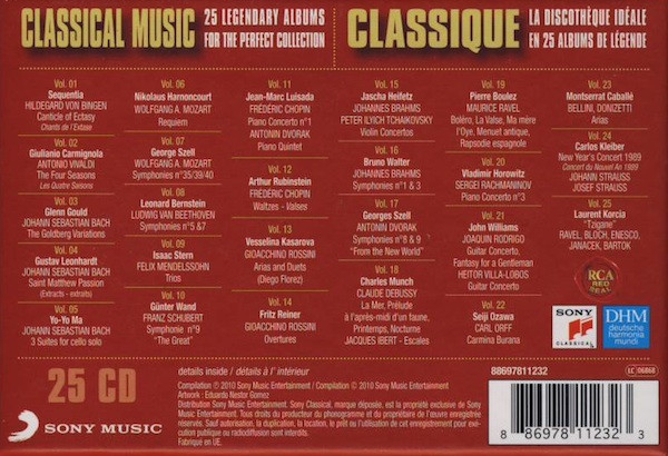 Various – Classical Music: 25 Legendary Albums For The Perfect Collection, (CD) [2]