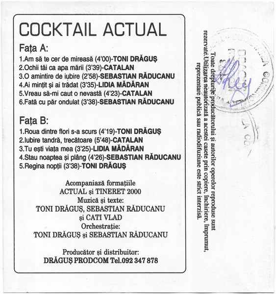Various – Cocktail Actual (CASETA) [2]