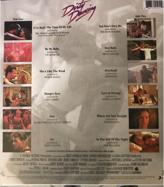 Various – Dirty Dancing Original Soundtrack, (Disc Vinil) [2]