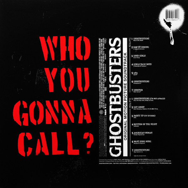 Various – Ghostbusters (Original Motion Picture Soundtrack), (Disc Vinil) [2]
