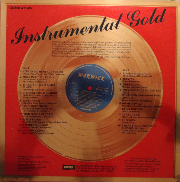 Instrumental Gold, (Disc Vinil) [2]