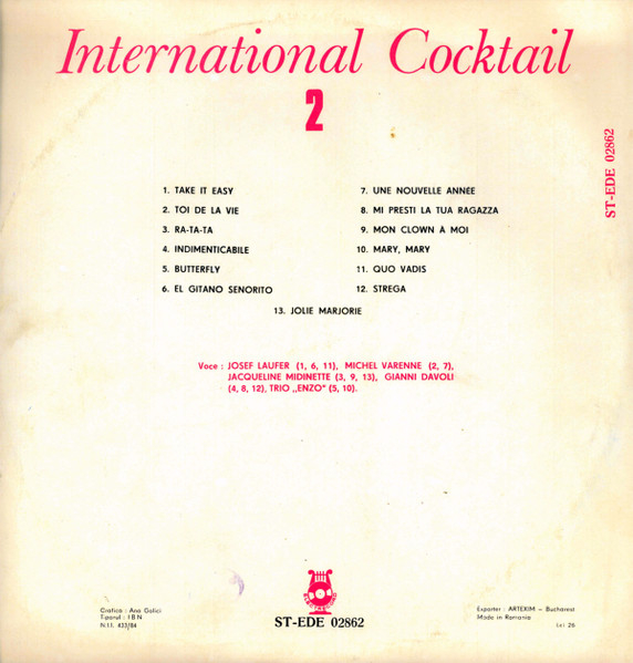 International Cocktail 2, (Disc Vinil) [2]