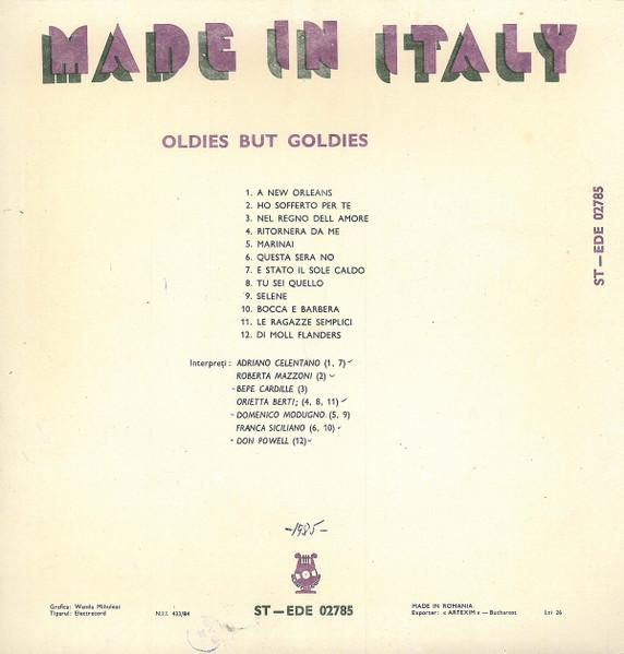Various - Made In Italy (Oldies But Goldies), (Disc Vinil) [2]