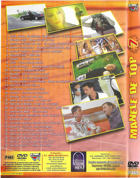 Various – Manele De Top 7 (DVD) [2]