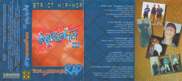 Various – Marpha III - Strict Hip-Hop - Noua Generație Rap (CASETA) [2]