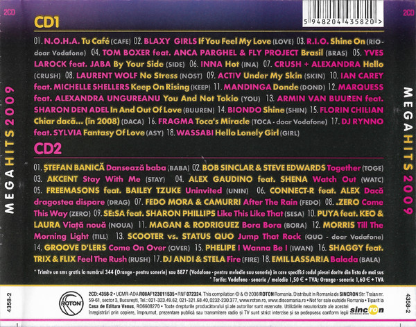 Various – Megahits 2009 (CD) [2]