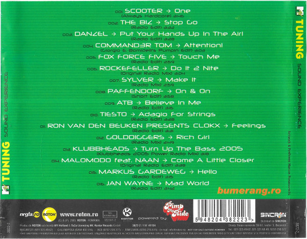 Various – MTV Tunning Sound Experience (CD) [2]