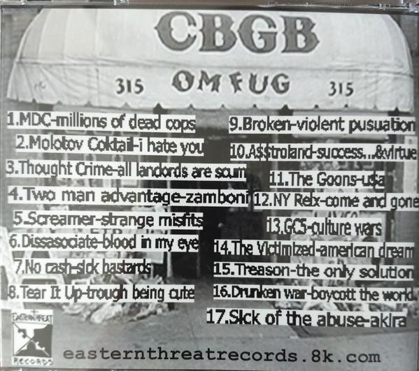 Various - New York City Punk Olympics Vol 1, (CD) [2]