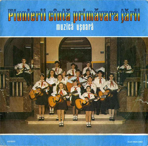 Various – Pionierii Cîntă Primăvara Țării (Discul 2 - Muzică Ușoară) (Disc Vinil) [1]